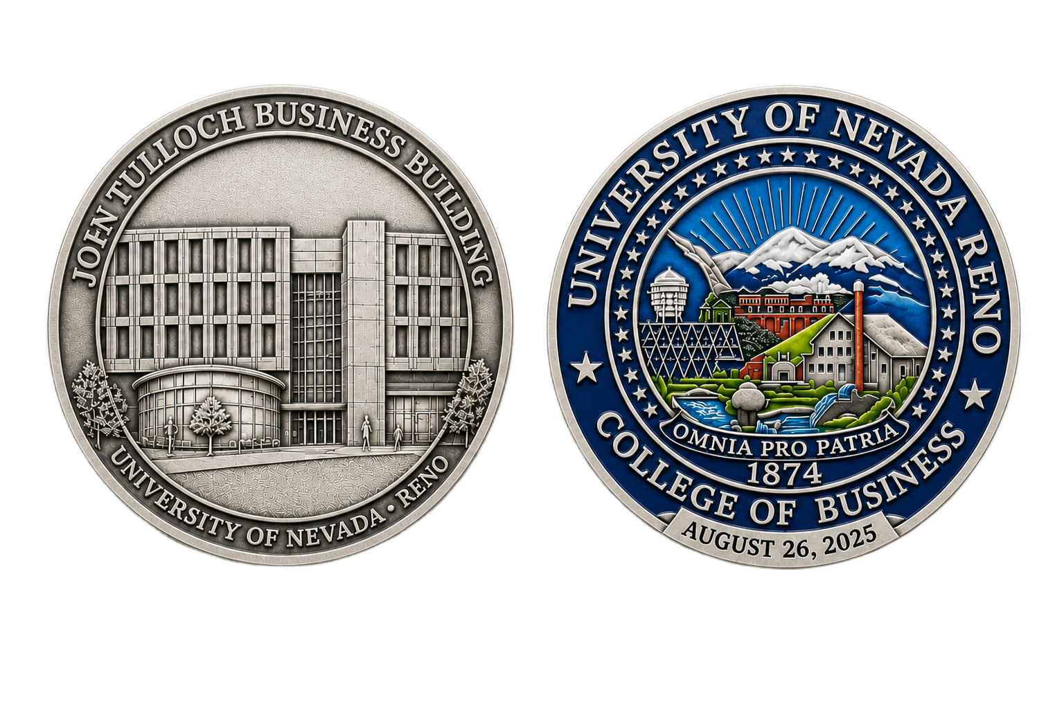 UNR College of Business - Obverse and Reverse