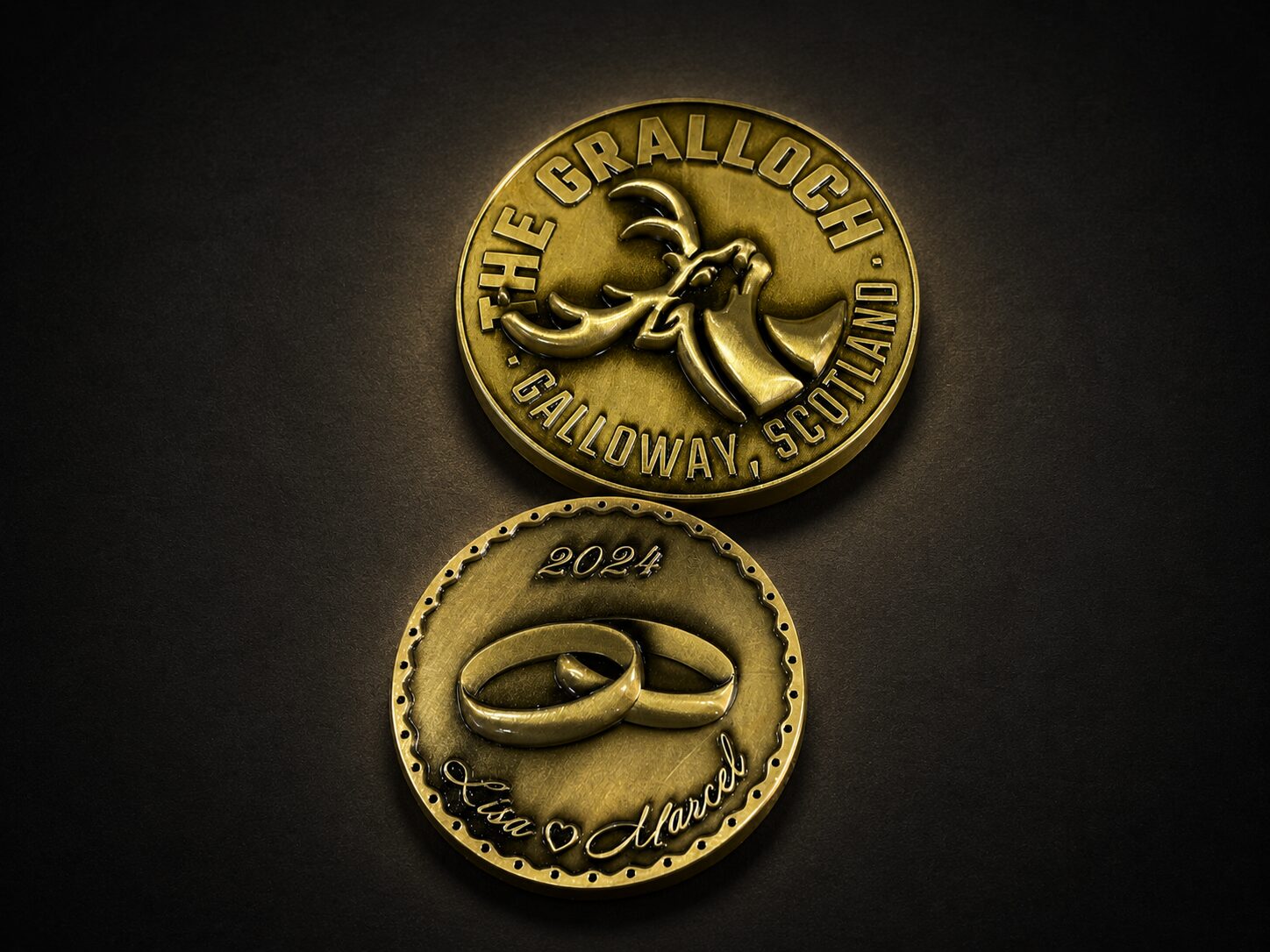 Die Cast 3D Medallion