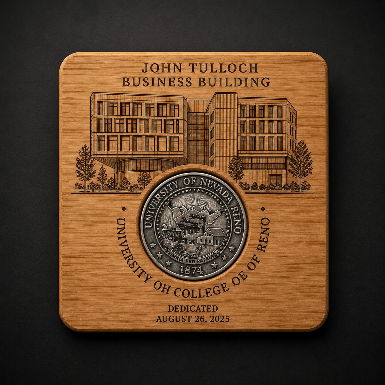 Medallion Series Inlay in Bamboo Tile